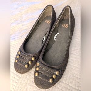 SO Brand Deep Green Slip Ons